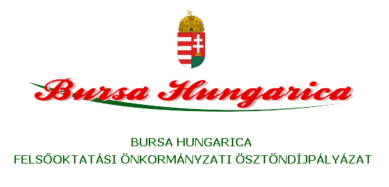 Bursa Hungarica Felsőoktatási Önkormányzati Ösztöndíjpályázat felsőoktatási hallgatók számára